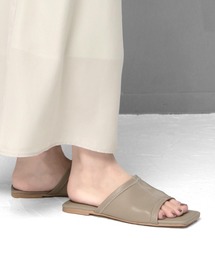 SOROTTO | ソフトスクエアトゥサンダル(サンダル)