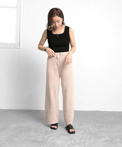 SOROTTO（ソロット）の「ソフトスクエアトゥサンダル（サンダル・レディース・ホワイト/ブラック/グレイッシュベージュ/ブルー・LL/S/M/L）」の9枚目の写真