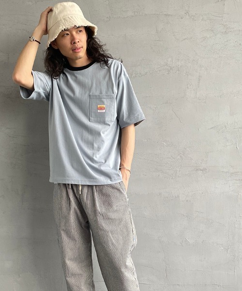 PAYDAY（ペイデイ）の「【BEGIN 6月号掲載】[PAY DAY/ペイデイ] 別注 ロゴ付きリンガービッグTシャツ（Tシャツ/カットソー・メンズ・イエロー/ホワイト/グレー・M/L）」の2枚目の写真