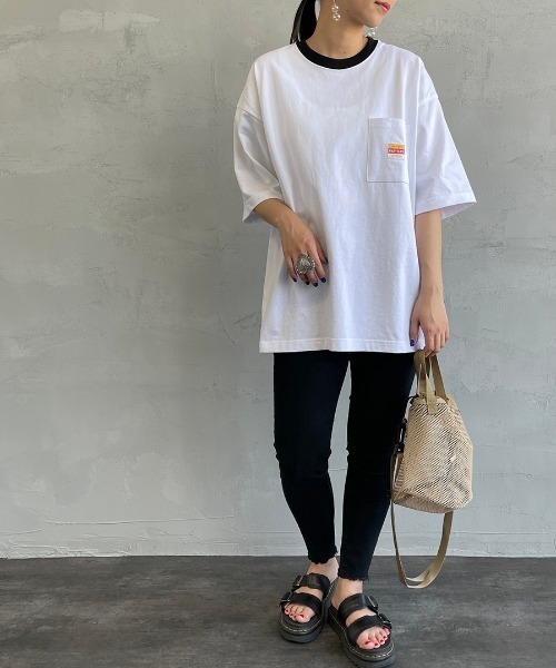 PAYDAY（ペイデイ）の「【BEGIN 6月号掲載】[PAY DAY/ペイデイ] 別注 ロゴ付きリンガービッグTシャツ（Tシャツ/カットソー・メンズ・イエロー/ホワイト/グレー・M/L）」の17枚目の写真