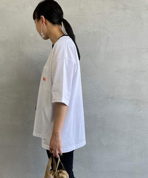 PAYDAY（ペイデイ）の「【BEGIN 6月号掲載】[PAY DAY/ペイデイ] 別注 ロゴ付きリンガービッグTシャツ（Tシャツ/カットソー・メンズ・イエロー/ホワイト/グレー・M/L）」の19枚目の写真