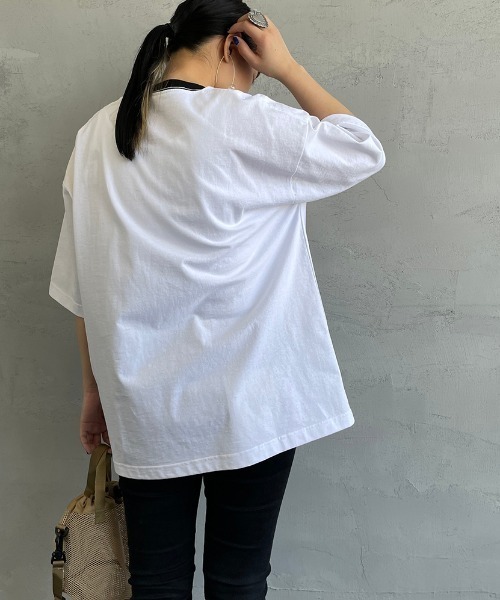 PAYDAY（ペイデイ）の「【BEGIN 6月号掲載】[PAY DAY/ペイデイ] 別注 ロゴ付きリンガービッグTシャツ（Tシャツ/カットソー・メンズ・イエロー/ホワイト/グレー・M/L）」の20枚目の写真