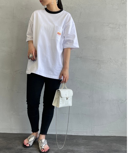 PAYDAY（ペイデイ）の「【BEGIN 6月号掲載】[PAY DAY/ペイデイ] 別注 ロゴ付きリンガービッグTシャツ（Tシャツ/カットソー・メンズ・イエロー/ホワイト/グレー・M/L）」の6枚目の写真