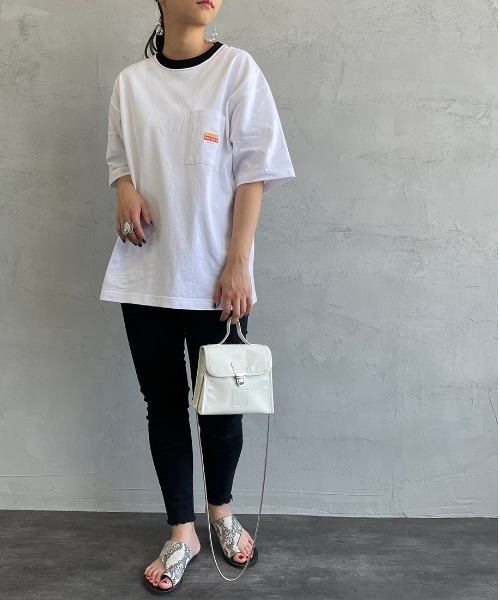 PAYDAY（ペイデイ）の「【BEGIN 6月号掲載】[PAY DAY/ペイデイ] 別注 ロゴ付きリンガービッグTシャツ（Tシャツ/カットソー・メンズ・イエロー/ホワイト/グレー・M/L）」の11枚目の写真