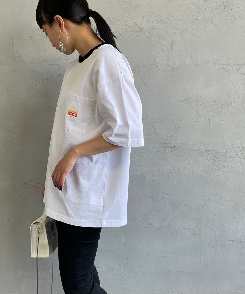 PAYDAY（ペイデイ）の「【BEGIN 6月号掲載】[PAY DAY/ペイデイ] 別注 ロゴ付きリンガービッグTシャツ（Tシャツ/カットソー・メンズ・イエロー/ホワイト/グレー・M/L）」の13枚目の写真