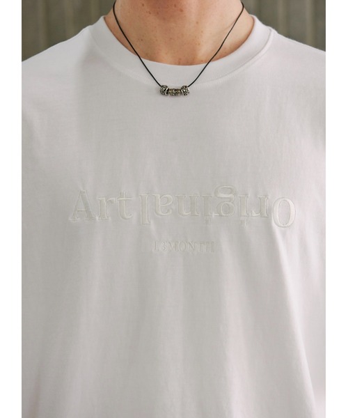 13MONTH（サーティーンマンス）の「【13month】ART ORIGINAL T-SHIRT（Tシャツ/カットソー・レディース・ホワイト系1/ホワイト系2・S/L）」の11枚目の写真