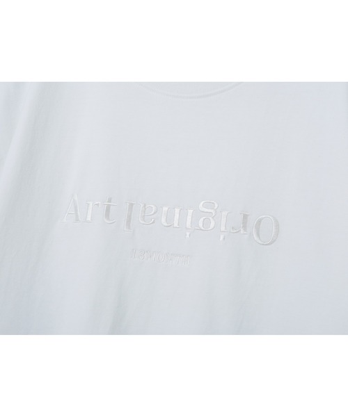 13MONTH（サーティーンマンス）の「【13month】ART ORIGINAL T-SHIRT（Tシャツ/カットソー・レディース・ホワイト系1/ホワイト系2・S/L）」の13枚目の写真