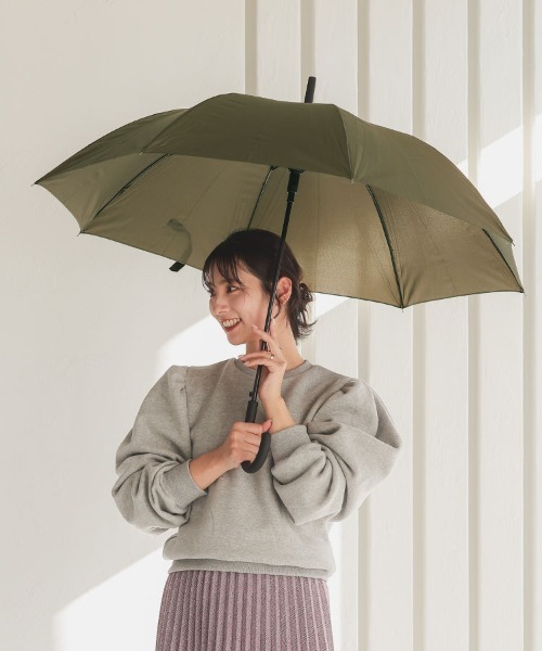 DONOBAN（ドノバン）の「ビッグサイズ雨傘（無地）（長傘・レディース・ブラック/グレー/ネイビー/レッド/カーキ・ONESIZE）」の10枚目の写真