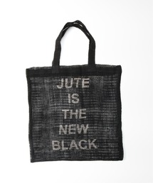 【MAISON BENGAL/メゾンベンガル】 ジュートバッグ/jute is htw new black