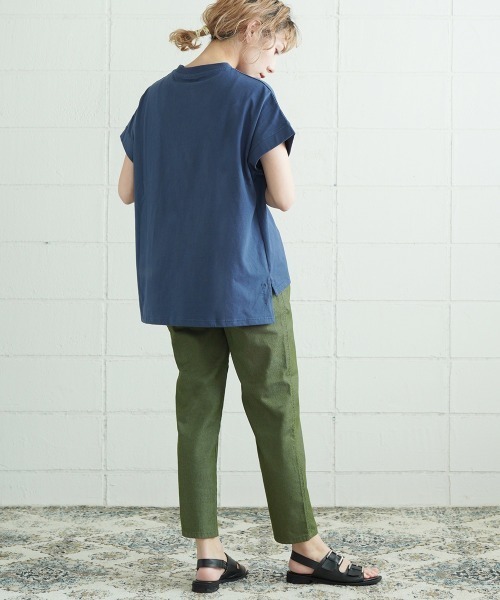 LUPILIEN(ルピリアン)の「人気定番◆ゆるりらストレッチテーパードパンツ(その他パンツ・レディース・ベージュ/カーキ/オフホワイト/チャコールグレー/ライトグレー/ネイビー・S/M/L)」の12枚目の写真