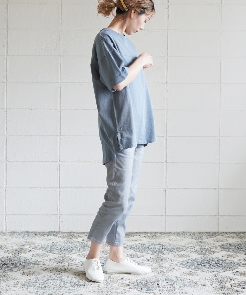 LUPILIEN(ルピリアン)の「人気定番◆ゆるりらストレッチテーパードパンツ(その他パンツ・レディース・ベージュ/カーキ/オフホワイト/チャコールグレー/ライトグレー/ネイビー・S/M/L)」の15枚目の写真