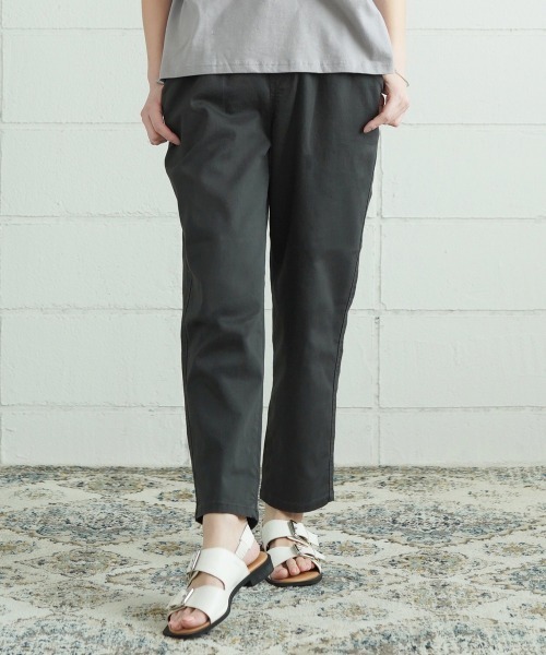 LUPILIEN(ルピリアン)の「人気定番◆ゆるりらストレッチテーパードパンツ(その他パンツ・レディース・ベージュ/カーキ/オフホワイト/チャコールグレー/ライトグレー/ネイビー・S/M/L)」の17枚目の写真