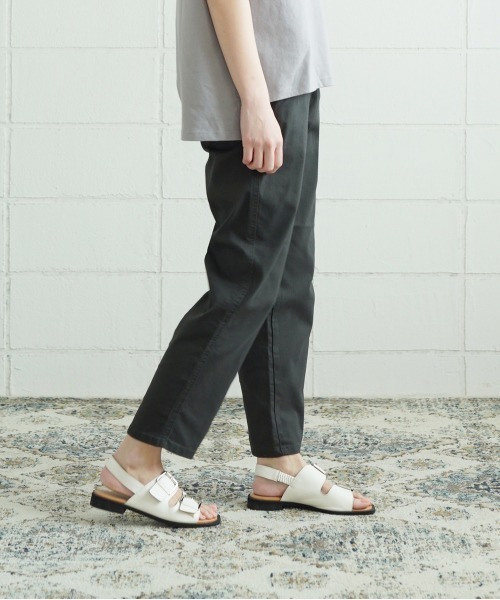 LUPILIEN(ルピリアン)の「人気定番◆ゆるりらストレッチテーパードパンツ(その他パンツ・レディース・ベージュ/カーキ/オフホワイト/チャコールグレー/ライトグレー/ネイビー・S/M/L)」の19枚目の写真