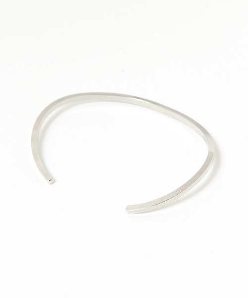PBLIM（ページボーイリム）の「【PAGEBOYLIM】メタルバングル（ブレスレット・レディース・シルバー・FREE）」の5枚目の写真