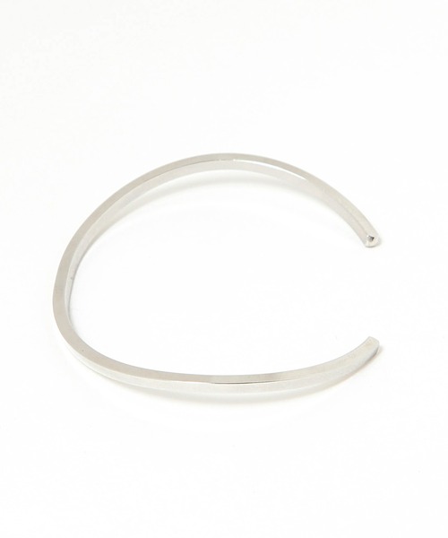 PBLIM（ページボーイリム）の「【PAGEBOYLIM】メタルバングル（ブレスレット・レディース・シルバー・FREE）」の6枚目の写真