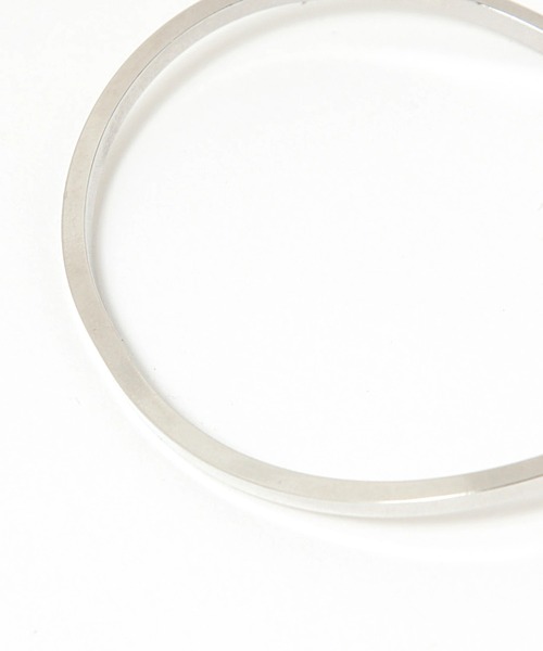 PBLIM（ページボーイリム）の「【PAGEBOYLIM】メタルバングル（ブレスレット・レディース・シルバー・FREE）」の7枚目の写真