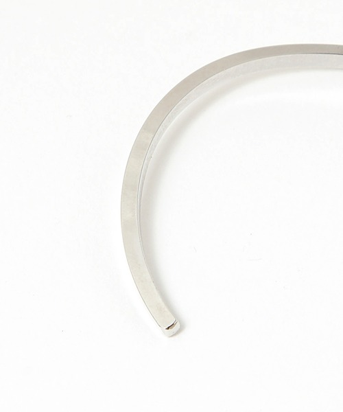 PBLIM（ページボーイリム）の「【PAGEBOYLIM】メタルバングル（ブレスレット・レディース・シルバー・FREE）」の9枚目の写真