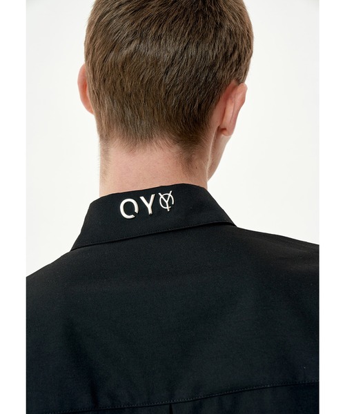 OY(オーワイ)の「『OY/オーワイ』CUTTING ZIPPER SHIRTS/カッティングジッパーシャツ(シャツ/ブラウス・メンズ・ホワイト/ブルー/ブラック・FREE)」の17枚目の写真
