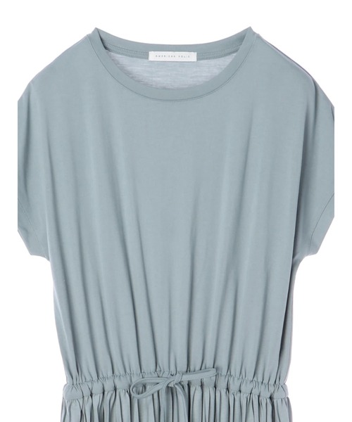 AMERICAN HOLIC(アメリカンホリック)の「プリーツカットワンピース(ワンピース・レディース・ブラック/サックスブルー/アイボリー/モカ・FREE)」の8枚目の写真