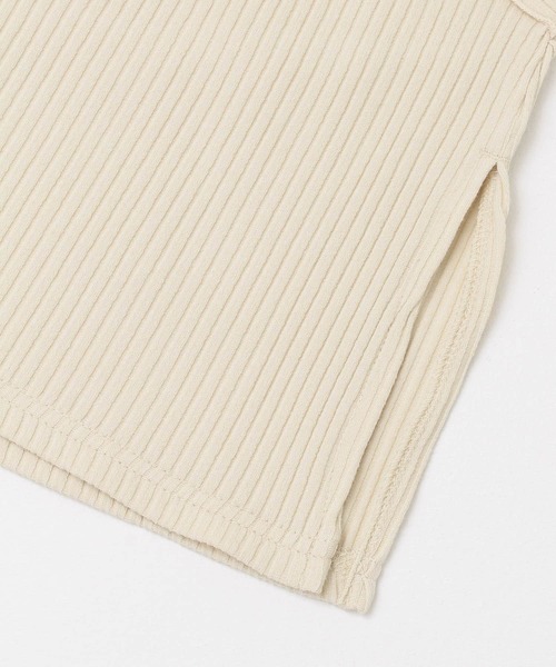 KBF(ケイビーエフ)の「BACKオープンメローリブタンクトップ(タンクトップ・レディース・アイボリー/ベージュ/グリーン・ONE)」の22枚目の写真