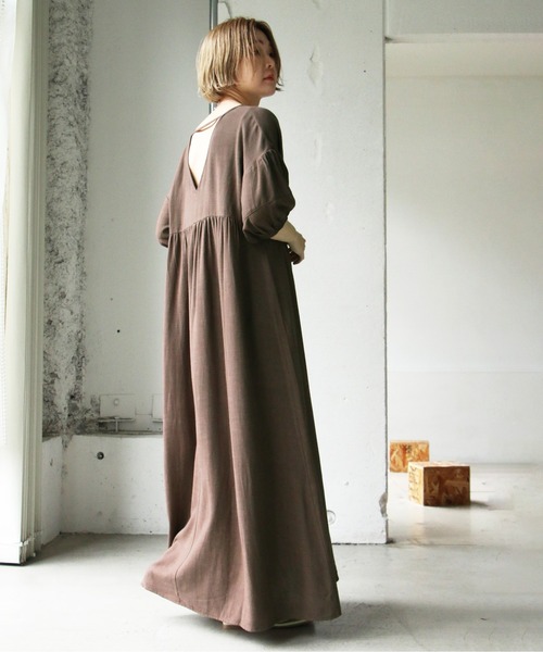 K.T　麻混　ワンピース　M ROPE' PICNIC ワンピース 麻混ワンピース : ZOZOTOWN Yahoo!店