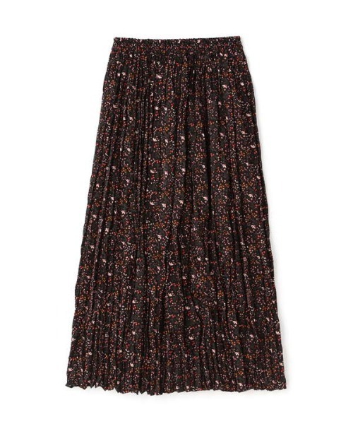 N.（N. Natural Beauty Basic）（エヌエヌナチュラルビューティーベーシック）の「フローラルワッシャープリーツスカート（スカート・レディース・ブラック系その他/ホワイト系その他・MEDIUM）」の15枚目の写真