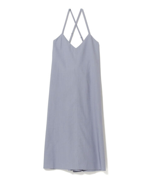 BEAMS HEART（ビームスハート）の「BEAMS HEART / バックレースアップ キャミワンピース（ワンピース・レディース・チャコールグレー/ブラウン/サックスブルー・FREE）」の19枚目の写真