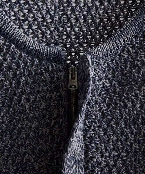 LIDNM（リドム）の「GIMA ZIP KNIT VEST（ベスト）」 - WEAR