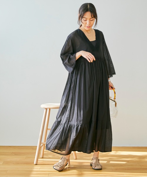 ANGIE（アンジー）の「グルカサンダル（サンダル・レディース・ブラック/ベージュ・MEDIUM/LARGE）」の8枚目の写真