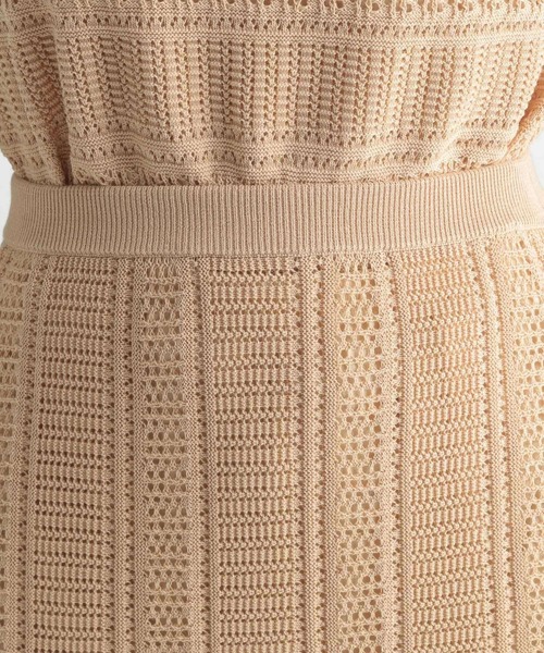 Andemiu（アンデミュウ）の「スカシガラSETUPワンピース956858（ワンピース・レディース・ブラック/ブラウン/アイボリー・FREE）」の17枚目の写真