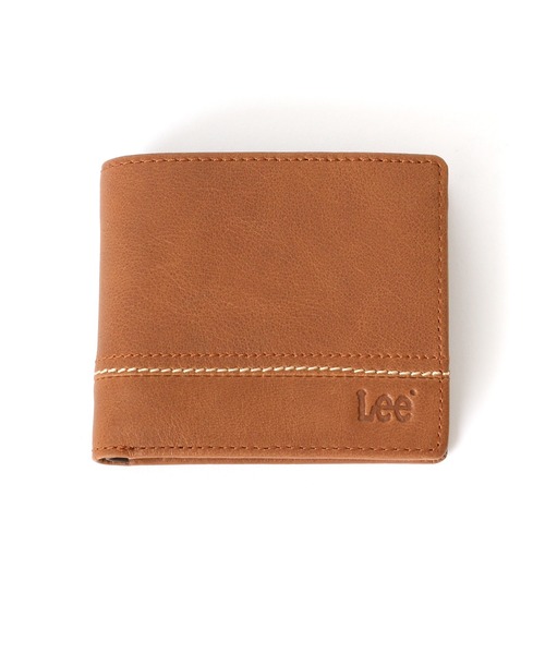 Lee（リー）の「Lee/リー レザー ロゴ ステッチ ウォレット/二つ折り財布（財布・メンズ・ダークブラウン/ブラウン/ブラック・FREE）」の15枚目の写真