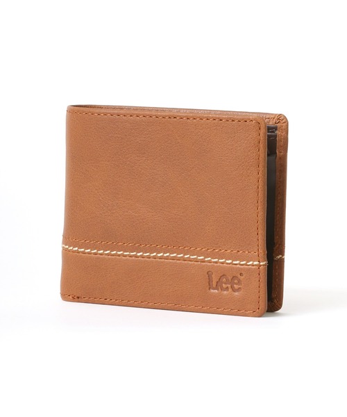 Lee（リー）の「Lee/リー レザー ロゴ ステッチ ウォレット/二つ折り財布（財布・メンズ・ダークブラウン/ブラウン/ブラック・FREE）」の17枚目の写真