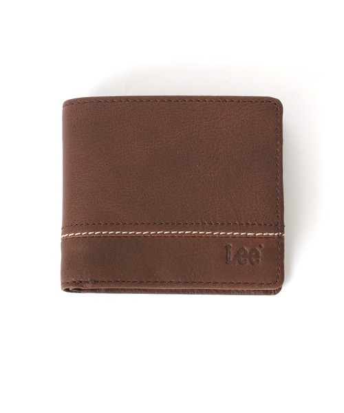 Lee（リー）の「Lee/リー レザー ロゴ ステッチ ウォレット/二つ折り財布（財布・メンズ・ダークブラウン/ブラウン/ブラック・FREE）」の14枚目の写真