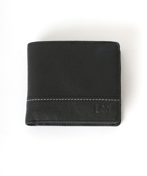 Lee（リー）の「Lee/リー レザー ロゴ ステッチ ウォレット/二つ折り財布（財布・メンズ・ダークブラウン/ブラウン/ブラック・FREE）」の22枚目の写真