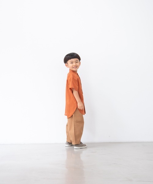 LOWRYS FARM（ローリーズファーム）の「ヘリンボンスラウチパンツ　215378（その他パンツ・キッズ・アイボリー/ブラウン/ダークブラウン/ミント・110cm/120cm/130cm）」の13枚目の写真