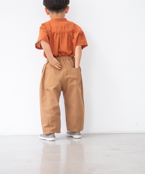 LOWRYS FARM（ローリーズファーム）の「ヘリンボンスラウチパンツ　215378（その他パンツ・キッズ・アイボリー/ブラウン/ダークブラウン/ミント・110cm/120cm/130cm）」の19枚目の写真