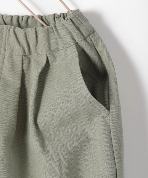 LOWRYS FARM（ローリーズファーム）の「ヘリンボンスラウチパンツ　215378（その他パンツ・キッズ・アイボリー/ブラウン/ダークブラウン/ミント・110cm/120cm/130cm）」の12枚目の写真