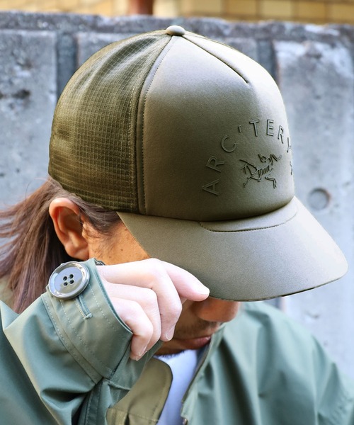 ARC'TERYX（アークテリクス）の「ARC'TERYX/アークテリクス Arch'teryx Trucker Curved キャップ（キャップ・メンズ・カーキ/グレー/ブラック・ONE SIZE）」の19枚目の写真