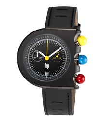 LIP（リップ）の「「LIP/リップ」マッハ 2000 クロノグラフ ラバーストラップ/レザーストラップ（アナログ腕時計）」