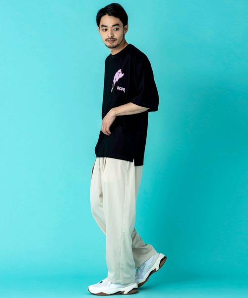 KGFR(カガフリ)の「KGFR(カガフリ)PAINT BEARポケットカットソー/Tシャツ/TEE/ベア(Tシャツ/カットソー・メンズ・ホワイト/ブラック/ライトグレー/ライトグリーン・M/L)」の7枚目の写真