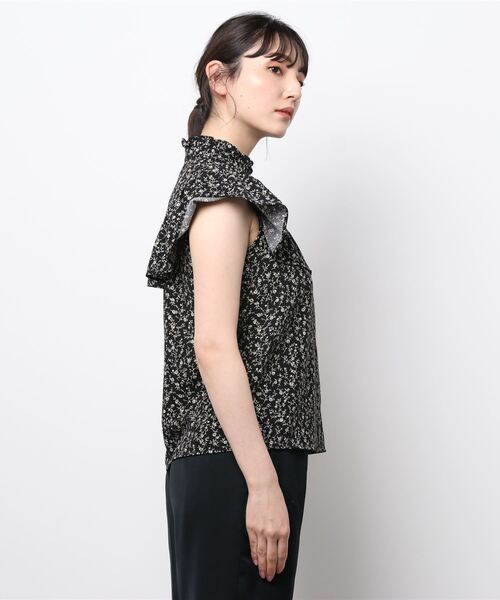 ブラウス シャツ RUFFLE ブラウス レディース MOUSSY（マウジー）の「RUFFLE ブラウス（シャツ/ブラウス