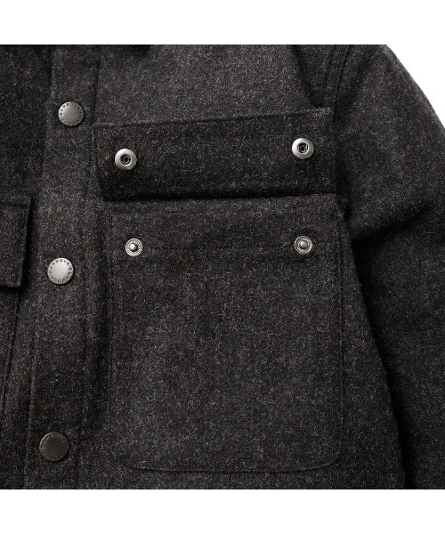 Barbour（バブアー）の「PETER WOOL OVERSHIRT（シャツ/ブラウス 