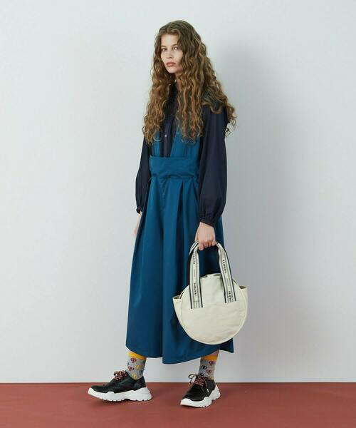 FRAPBOIS(フラボア)の「ラウンドトートバッグ(トートバッグ・レディース・ネイビー/カーキ/アイボリー・FREE)」の20枚目の写真