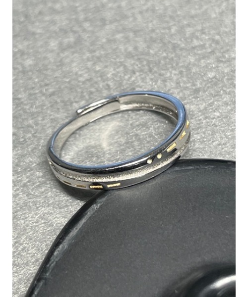 clarity blanc（クラリティーブラン）の「925シルバー リング フリーサイズ（リング・レディース・O/E/F/D/U/W/M/C/P/G/H/Q/N/L/B/V/T/J/A/R/I/K/S/ピンクゴールド/シルバー系その他3/シルバー/ホワイト/シルバー系2/シルバー系1・FREE）」の6枚目の写真