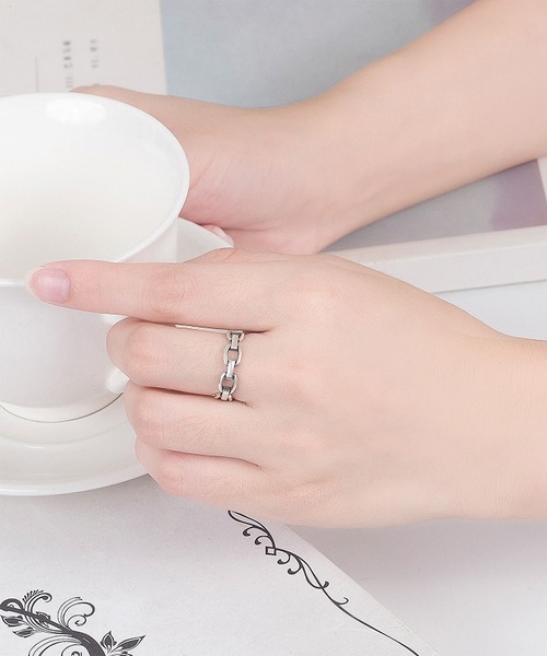 clarity blanc（クラリティーブラン）の「925シルバー リング フリーサイズ（リング・レディース・O/E/F/D/U/W/M/C/P/G/H/Q/N/L/B/V/T/J/A/R/I/K/S/ピンクゴールド/シルバー系その他3/シルバー/ホワイト/シルバー系2/シルバー系1・FREE）」の10枚目の写真