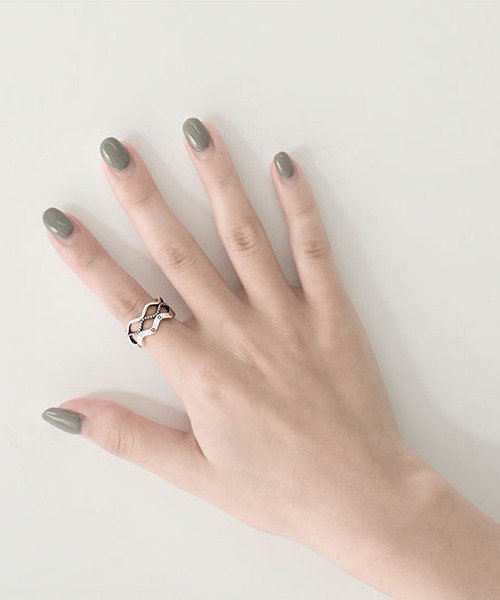 clarity blanc（クラリティーブラン）の「925シルバー リング フリーサイズ（リング・レディース・O/E/F/D/U/W/M/C/P/G/H/Q/N/L/B/V/T/J/A/R/I/K/S/ピンクゴールド/シルバー系その他3/シルバー/ホワイト/シルバー系2/シルバー系1・FREE）」の18枚目の写真