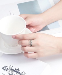 clarity blanc | 925シルバー リング フリーサイズ(リング)