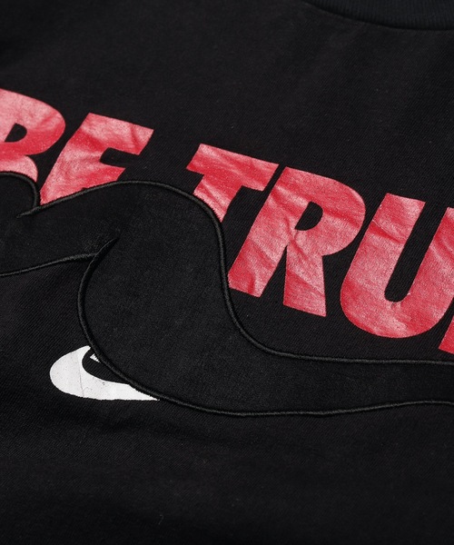 YEAH RIGHT!!(イェーライト)の「nyoroli TAPE TEE(Tシャツ/カットソー・レディース・ホワイト/ブラック/ネイビー・1)」の14枚目の写真