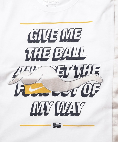 YEAH RIGHT!!(イェーライト)の「nyoroli TAPE TEE(Tシャツ/カットソー・レディース・ホワイト/ブラック/ネイビー・1)」の10枚目の写真