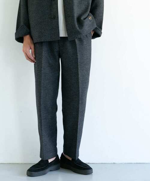 PENDLETON(ペンドルトン)の「『別注』PENDLETON×DOORS Tuck Easy Slacks(その他パンツ・メンズ・ブラック/ブラウン・MEDIUM/LARGE)」の18枚目の写真